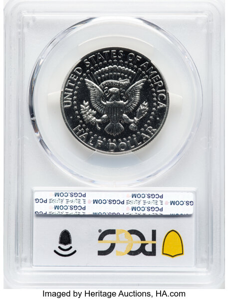 1964 50c Accented Hair, FS-401 PR65 thumbnail 4