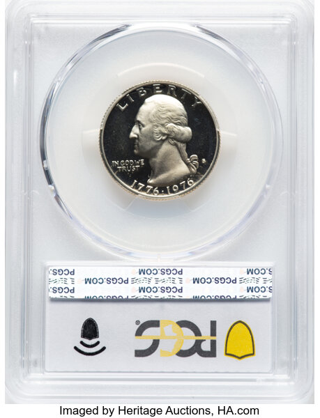 1976-S 25c Silver PR DCAM OGP thumbnail 12
