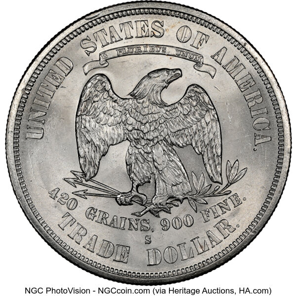 1875-S Trade$ Obverse I, Reverse I F12 thumbnail 23