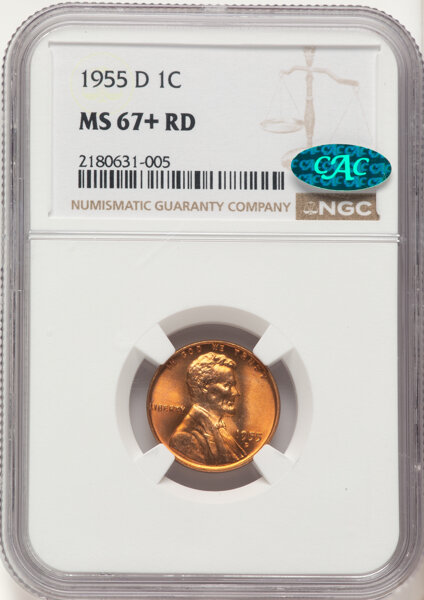 1955-D 1c MS RD thumbnail 3