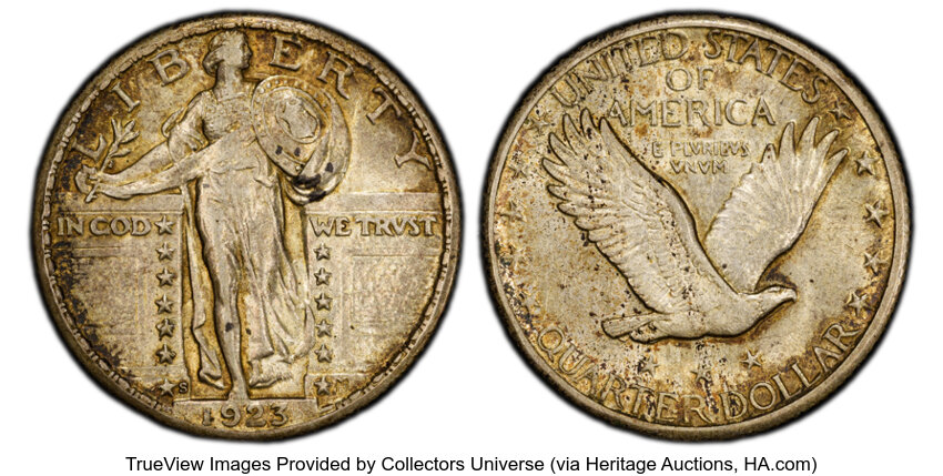 1923-S 25c MS thumbnail 4