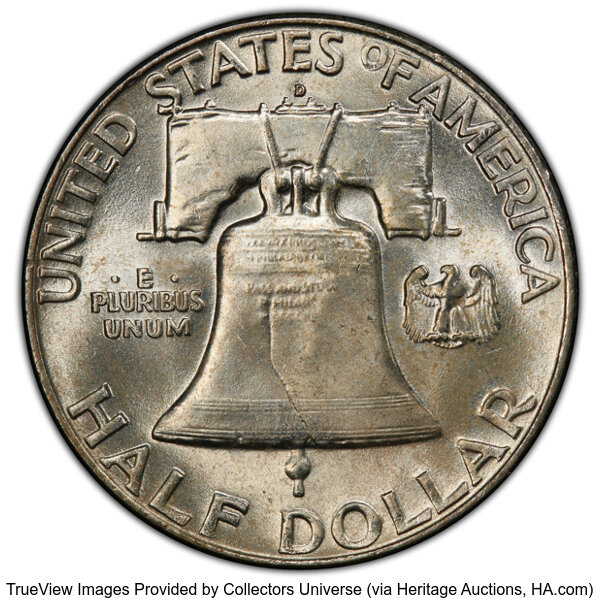 1960-D 50c MS66 thumbnail 6
