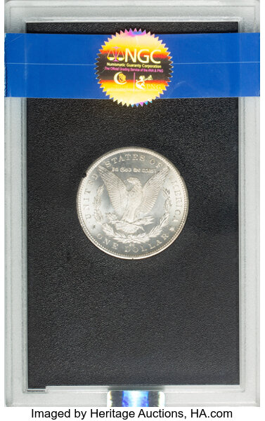 1884-CC $1  GSA Hoard, Hard package MS65 thumbnail 4