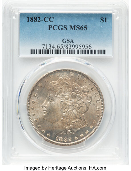 1882-CC $1  GSA Hoard, Hard package MS thumbnail 16