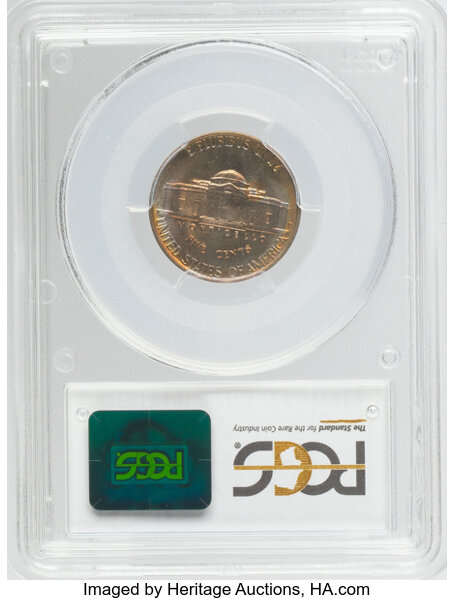1939-D 5c Reverse of 1940 MS66 thumbnail 2
