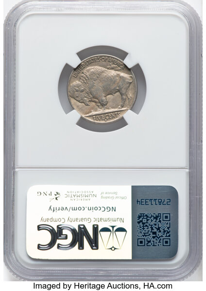 1916-D 5c AU53 CAC thumbnail 2
