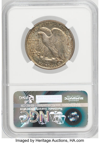 1937 50c MS62 thumbnail 2