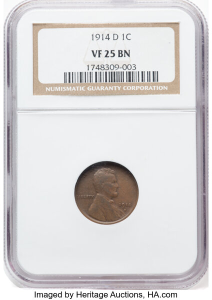 1914-D 1c MS BN thumbnail 13