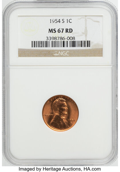 1954-S 1c MS RD thumbnail 7