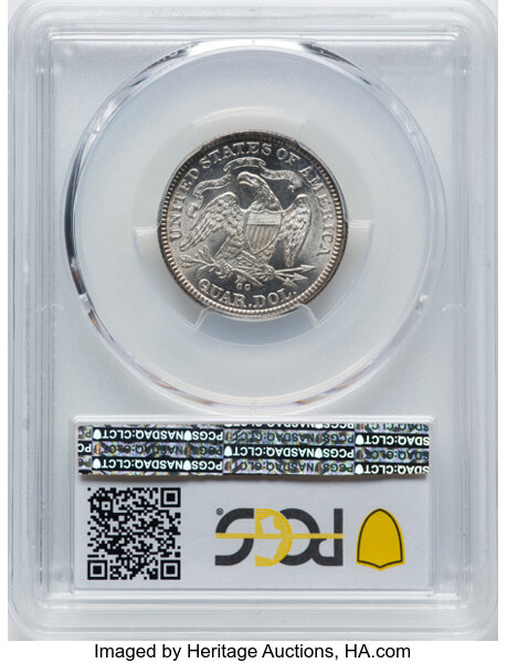1876-CC 25c MS64 thumbnail 2
