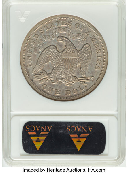 1872-S $1 XF40 thumbnail 4