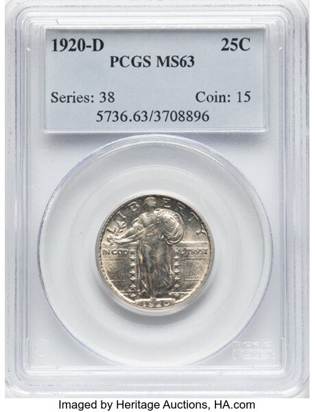 1920-D 25c MS thumbnail 3