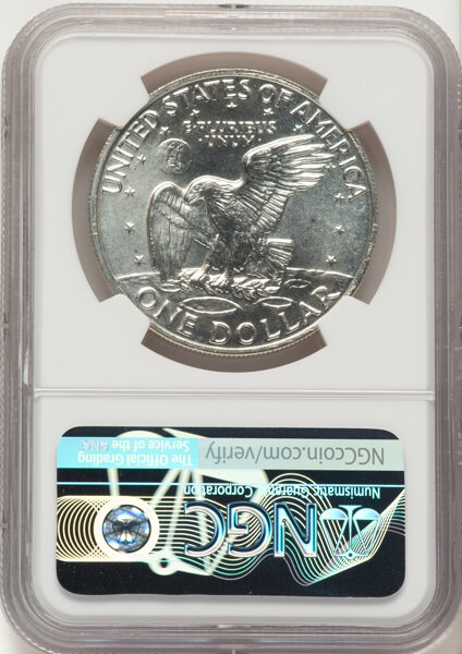 1972-S $1  Silver MS69 thumbnail 2