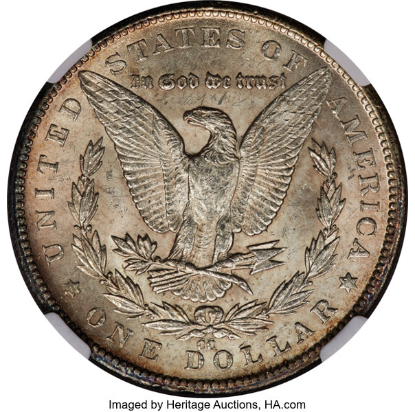 1879-CC $1  Capped Die, VAM-3 MS61 thumbnail 2