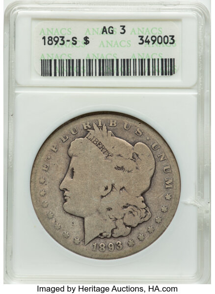 1893-S $1  MS thumbnail 4