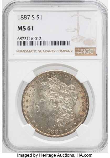 1887-S $1  MS thumbnail 13