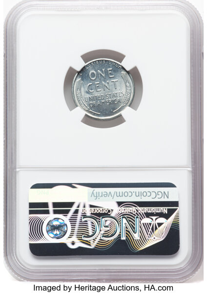1943 1c Steel MS65 thumbnail 4