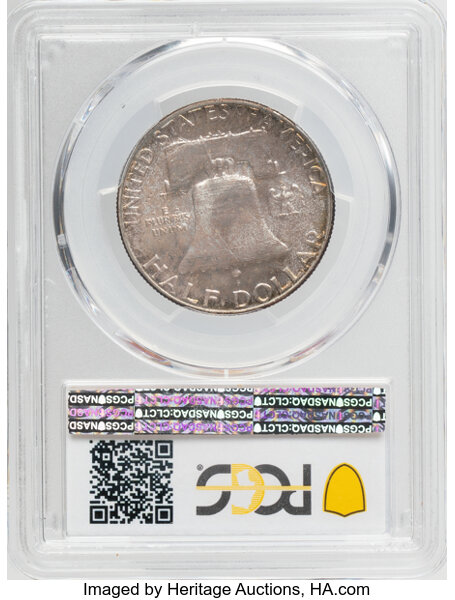 1953 50c MS66 thumbnail 2