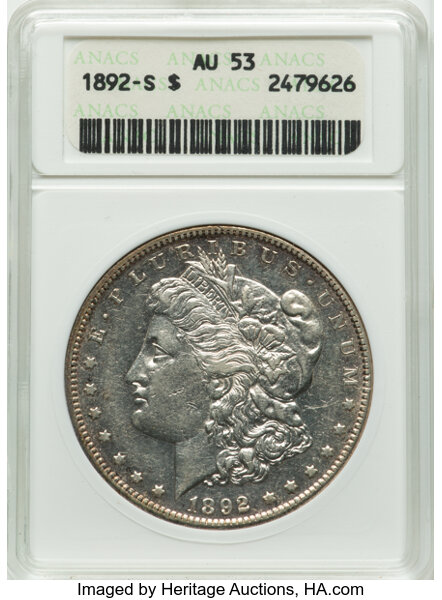 1892-S $1  MS thumbnail 14