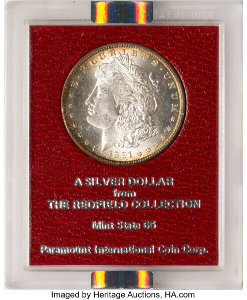 1891-S $1  GSA Hoard, Soft Package MS thumbnail 13