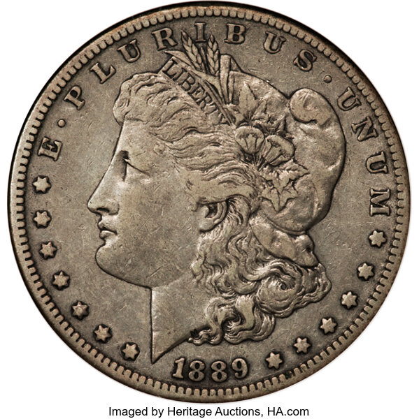 Image for 1889-CC $1 XF40 CAC