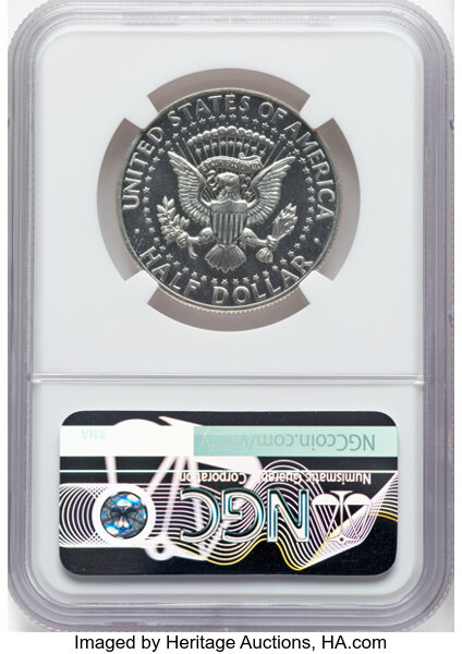 1964 50c Accented Hair, FS-401 PR66 thumbnail 2