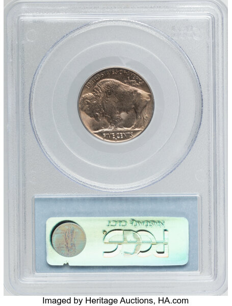 1938-D/S 5c Buffalo MS66 thumbnail 4