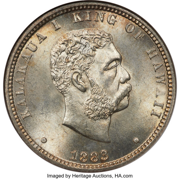 1883 25c Hawaii MS PL thumbnail 7