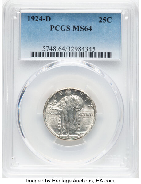 1924-D 25c MS thumbnail 3