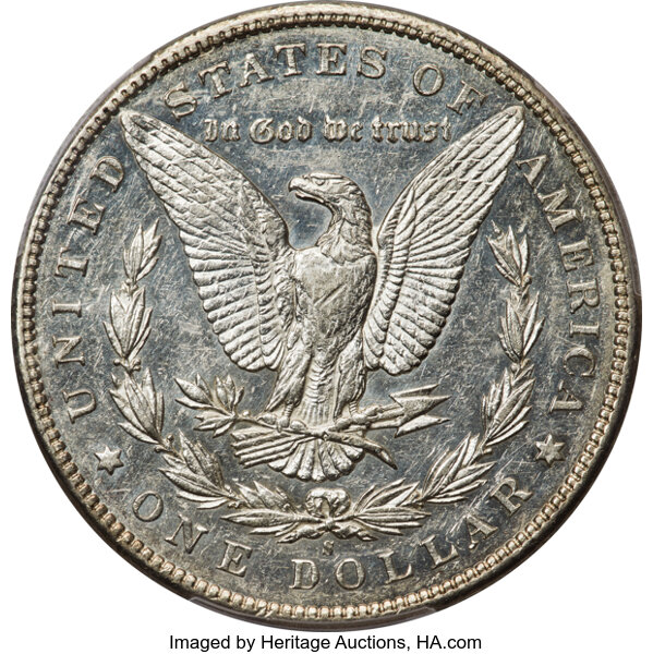 1895-S $1 AU53 thumbnail 2