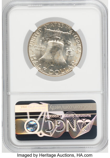 1962-D 50c MS66 thumbnail 4