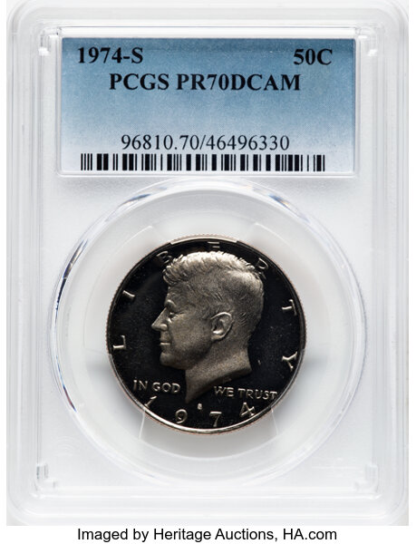 1974-S 50c PR DCAM thumbnail 7