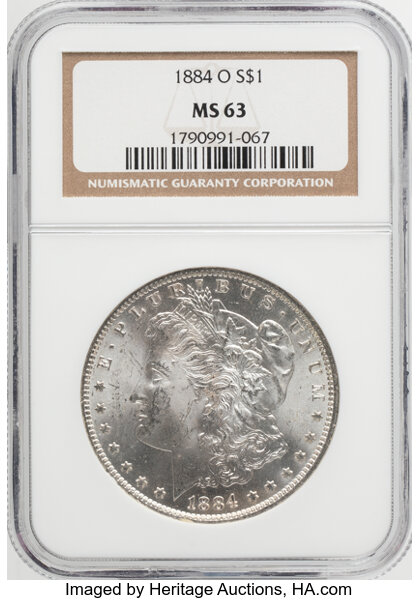 1884-O $1  Overlapping Reeds, VAM-42 MS thumbnail 17