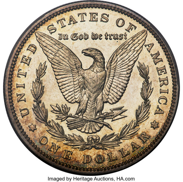 1888 $1 PR62 CAC thumbnail 5