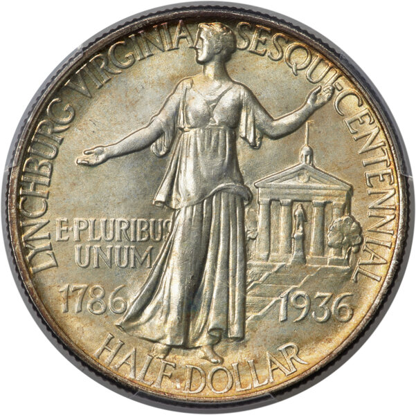 1936 50c Lynchburg MS67 thumbnail 4