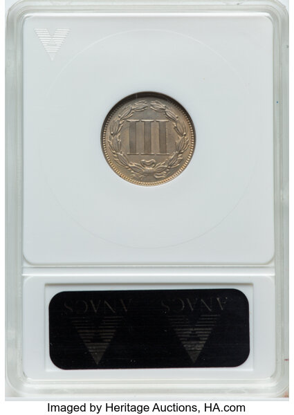 1865 3cN MS63 thumbnail 4