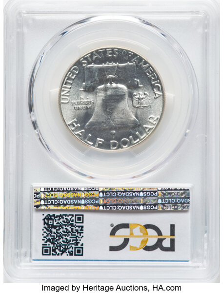 1961 50c MS67 thumbnail 2