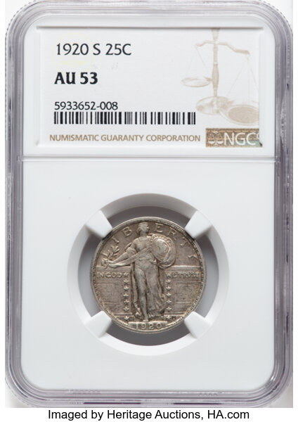 1920-S 25c MS thumbnail 3