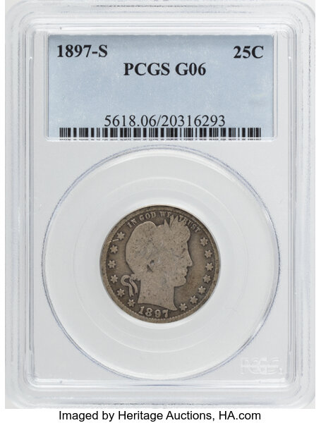1897-S 25c MS thumbnail 2