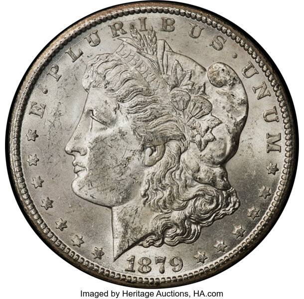 1879-CC $1  GSA Hoard, Hard package, Capped Die MS thumbnail 3