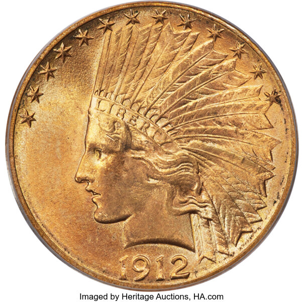 1912-S $10  MS thumbnail 5