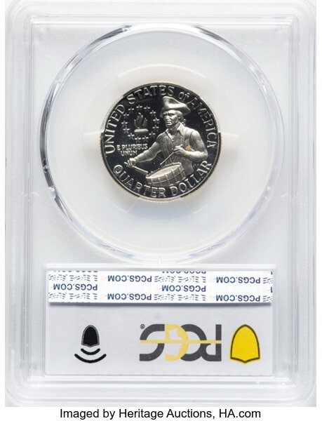 1976-S 25c Silver PR DCAM OGP thumbnail 10