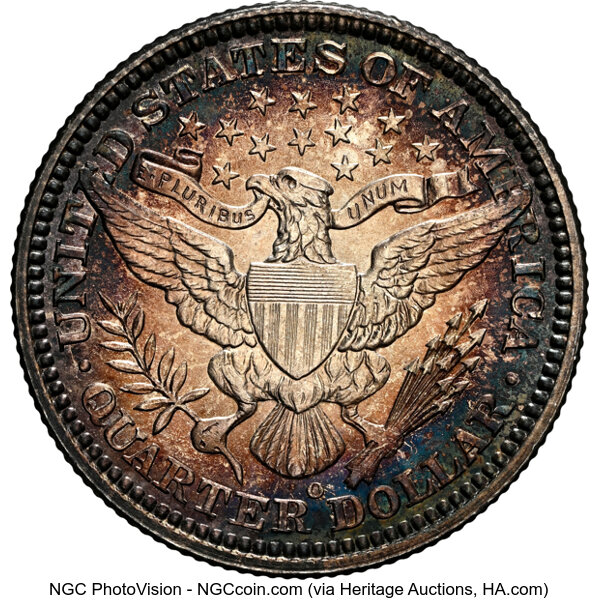 1907-O 25c MS66 thumbnail 2