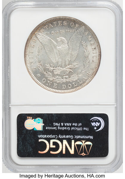 1890 $1 VF35 CAC thumbnail 19