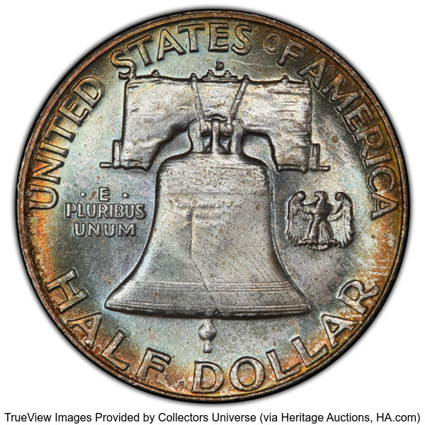 1958-D 50c OGP thumbnail 4