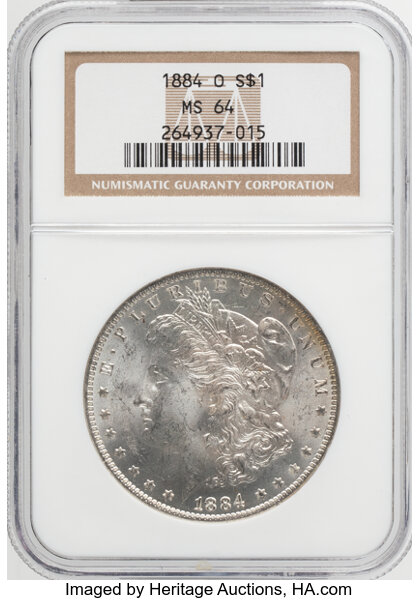 1884-O $1  Overlapping Reeds, VAM-42 MS thumbnail 19