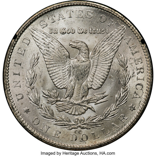 1879-CC $1  GSA Hoard, Hard package, Capped Die MS thumbnail 10