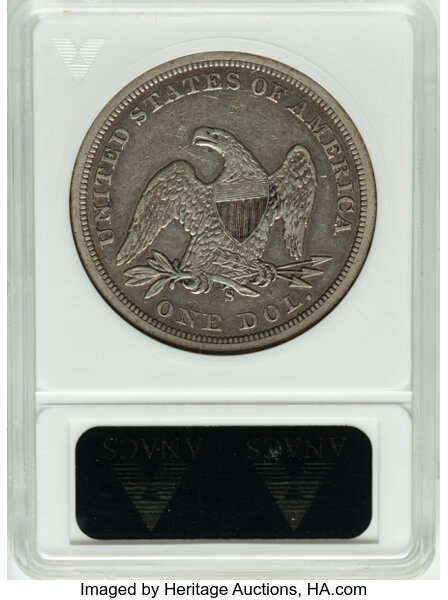 1859-S $1 AU55 thumbnail 25