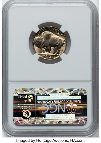 1938-D/D 5c Buffalo MS65 thumbnail 4