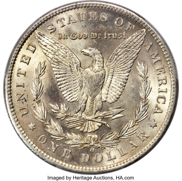 1886-O $1 MS63 CAC thumbnail 2